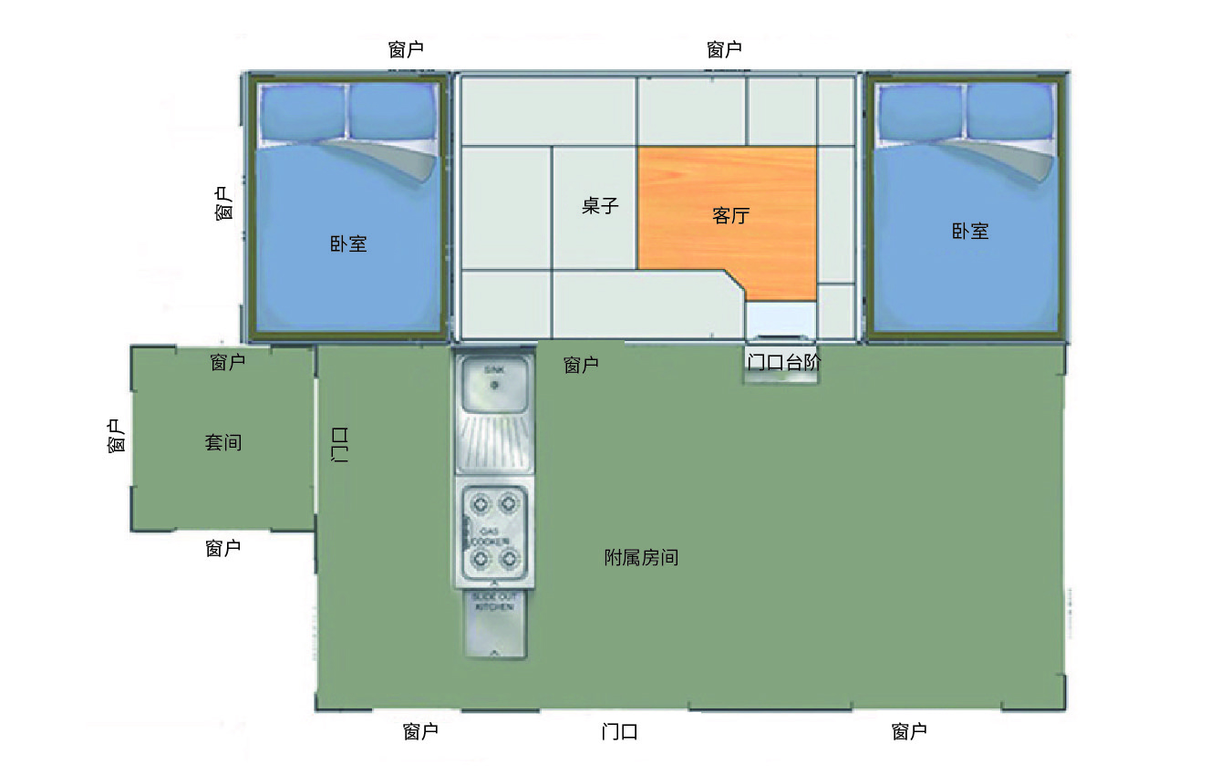plan view of 双骑士 - BLACK SERIES